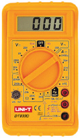 Цифровые мультиметры UNI-T серии DT-830 предназначены для измерения постоянного и переменного напряжения, постоянного тока, сопротивления, проверки диодов, транзисторов, звуковой прозвонки.