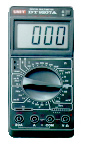 Цифровые мультиметры UNI-T серии DT-920A предназначены для измерения постоянного и переменного напряжения, постоянного тока, сопротивления, проверки диодов, транзисторов, звуковой прозвонки.