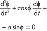 Дифференциальное уравнение, описывающее систему ФАПЧ.