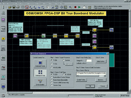 Моделирование системы обработки сигналов в программе SystemView.