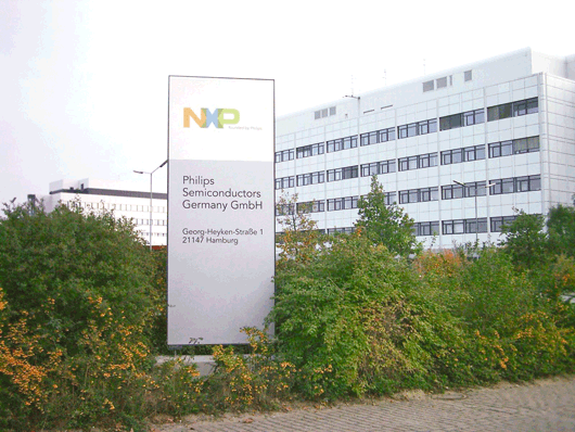 Производственные площади компании NXP Semiconductors в Гамбурге