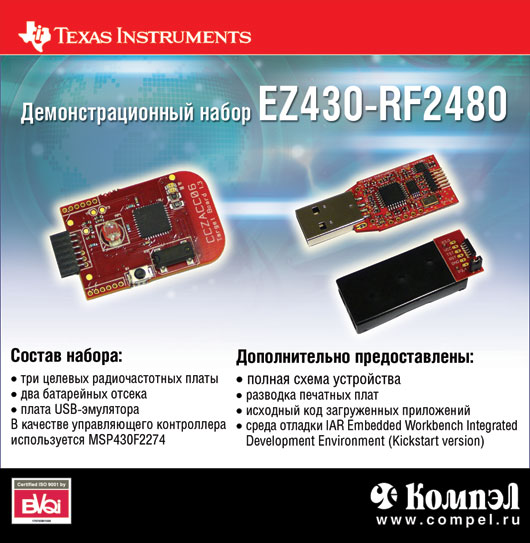 TI.   EZ430-RF2480
